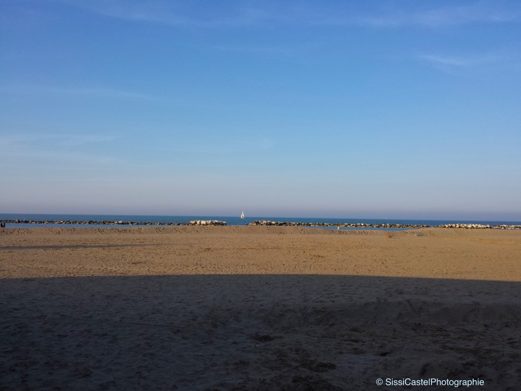 La vela bianca all'orizzonte