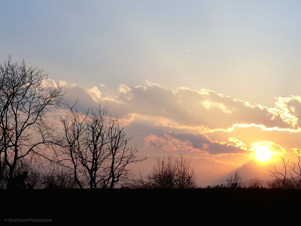 Tramonto 3 - Ponte nelle alpi